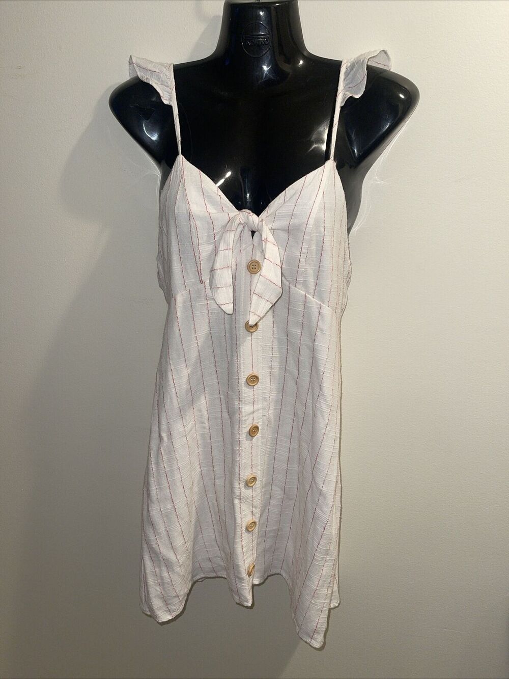 SHOW ME YOUR MUMU Ridgley Striped Mini Dress Size Small